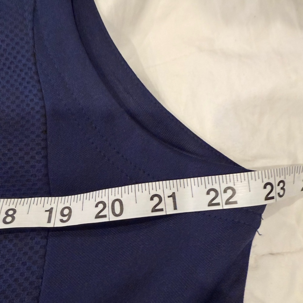 PGA TOUR Mens Medium Blue Golf‎ Performance Zip Vest Stretch Athletic Layer - Picture 5 of 6